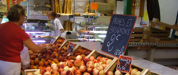 Market fruit in Narbonne